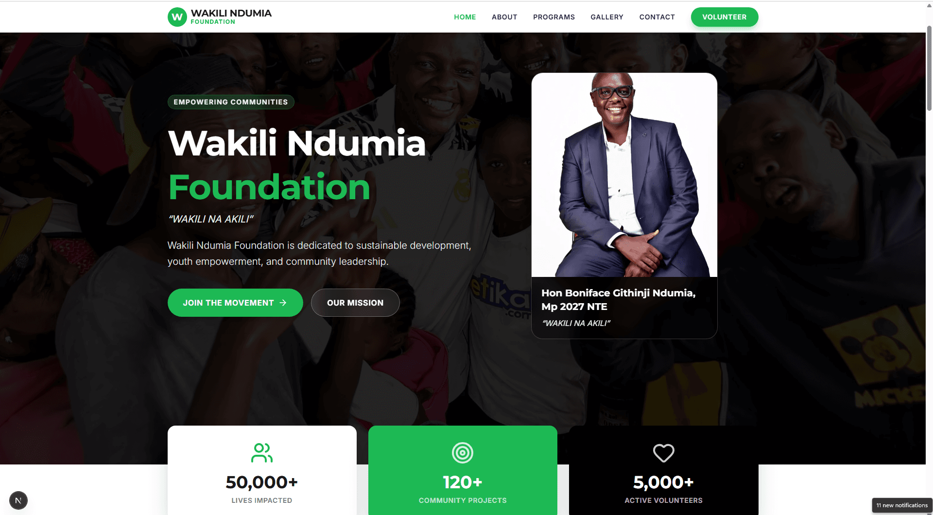 Wakili Ndumia Foundation thumbnail